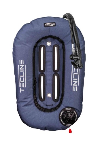 Skrzydło Donut 10 z wbudowanym adapterem, niebieskie ("Opona" wyp.10kg/22lbs)_TecLine_sklep nurkowy Divepl.pl