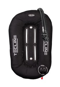 Skrzydło Donut 13 z wbudowanym adapterem, czarne ("Opona" wyp.13kg/29lbs) - Tecline