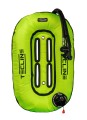 Skrzydło Donut 13 z wbudowanym adapterem, żółte ("Opona" wyp.13kg/29lbs)_Tecline_sklep nurkowy Divepl.pl