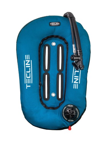 Skrzydło Donut 13 z wbudowanym adapterem, niebieskie-indygo ("Opona" wyp.13kg/29lbs)_Tecline_sklep nurkowy Divepl.pl