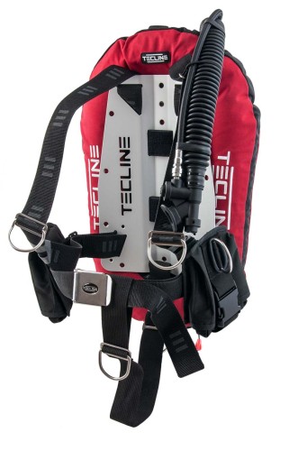 Ultra Light Travel Set - skrzydło Donut 10, 13, 15 lub 17 z wbudowanym adapterem,uprzężą DIR, płytą alu, zestawem kieszeni (3,2kg)_sklep nurkowy Divepl.pl
