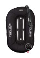 Skrzydło Donut 15 z wbudowanym adapterem, czarne ("Opona" wyp.15kg/33lbs)_Tecline_sklep nurkowy Divepl.pl