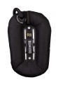 Skrzydło Donut 15 z wbudowanym adapterem, czarne ("Opona" wyp.15kg/33lbs)_Tecline_sklep nurkowy Divepl.pl