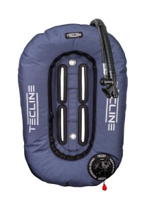 Skrzydło Donut 15 z wbudowanym adapterem, niebieskie ("Opona" wyp.15kg/33lbs) - Tecline