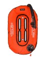 Skrzydło Donut 15 z wbudowanym adapterem, pomarańczowe ("Opona" wyp.15kg/33/lbs)_Tecline_sklep nurkowy Divepl.pl