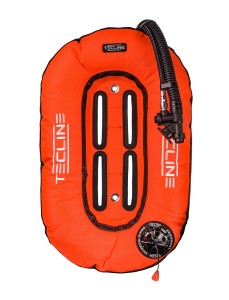 Skrzydło Donut 15 z wbudowanym adapterem, pomarańczowe ("Opona" wyp.15kg/33/lbs) - Tecline