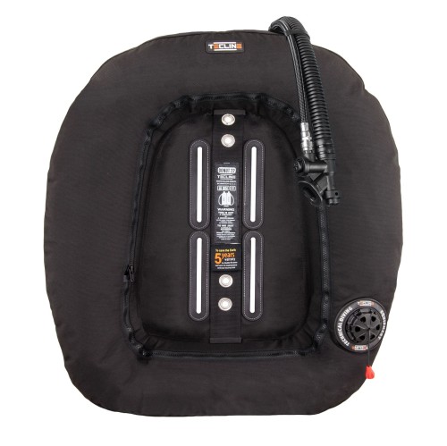 Skrzydło Donut 22 ("Opona" wyp.22kg/50lbs) - TecLine / Donut 22 Black (22kg/50lbs) for 2 x 12L_sklep nurkowy Divepl.pl