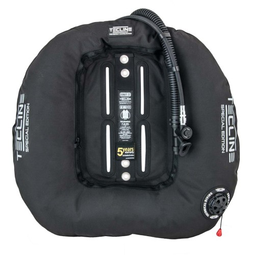Skrzydło Donut 22 Special Edition - czarne ("Opona" wyp.22kg/50lbs)_TecLine_sklep nurkowy Divepl.pl