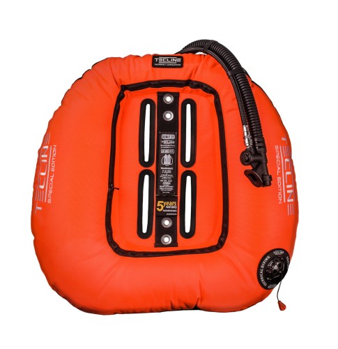 Skrzydło Donut 22 Special Edition - pomarańczowe ("Opona" wyp.22kg/50lbs)_TecLine_sklep nurkowy Divepl.pl