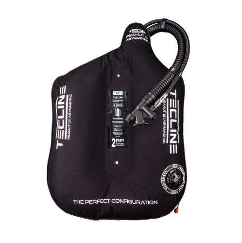 Skrzydło Peanut 13 czarne (13kg/28lbs)_Tecline_sklep nurkowy Divepl.pl