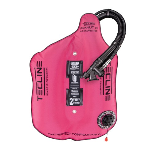 Skrzydło Peanut 13 różowe (13kg/28lbs)_Tecline_sklep nurkowy Divepl.pl